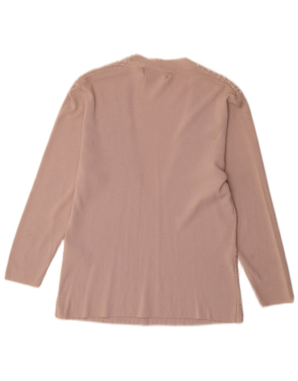 Женская блузка Zara Top UK 14, большой розовый вискоза