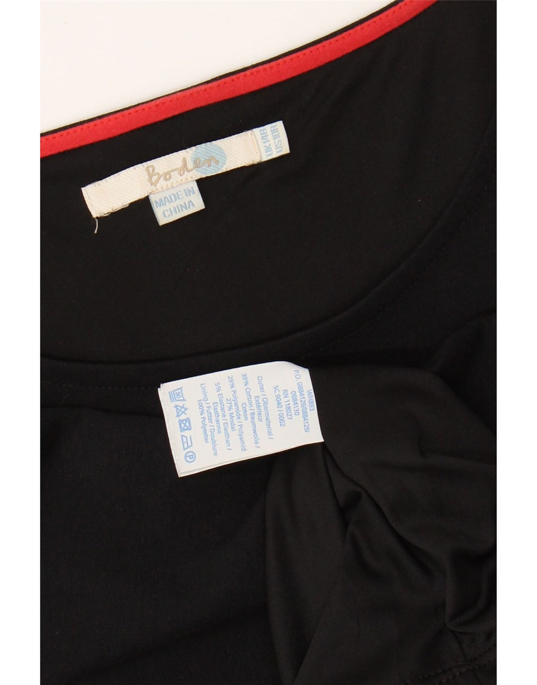 Женское платье трапециевидной формы BODEN UK 14, большой размер, разноцветный хлопок с цветными блоками