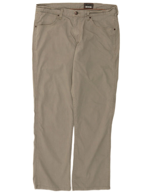 WRANGLER Мужские прямые повседневные брюки-стрейч Arizona W36 L29, серый хлопок