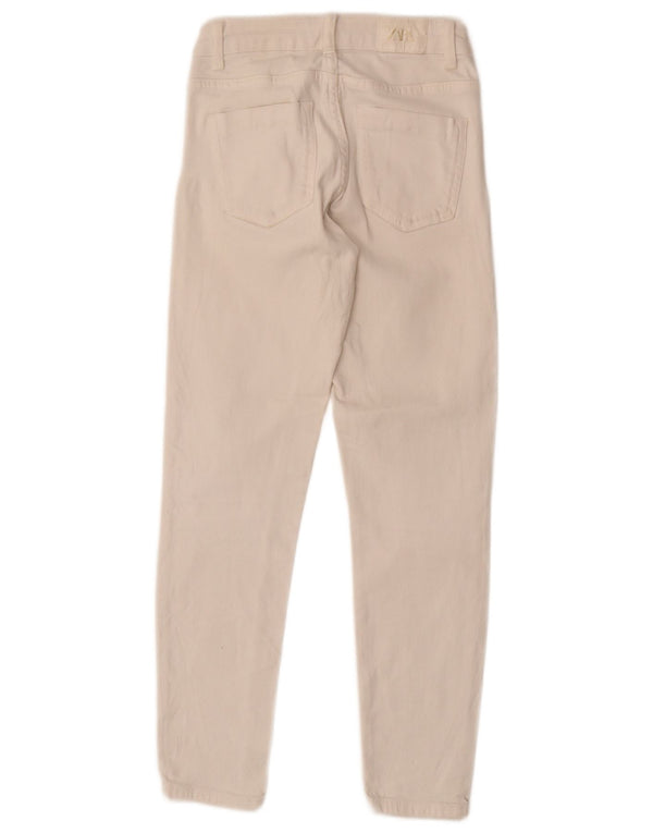 Женские джинсы скинни Zara EU 34 2XS W24 L27 белые