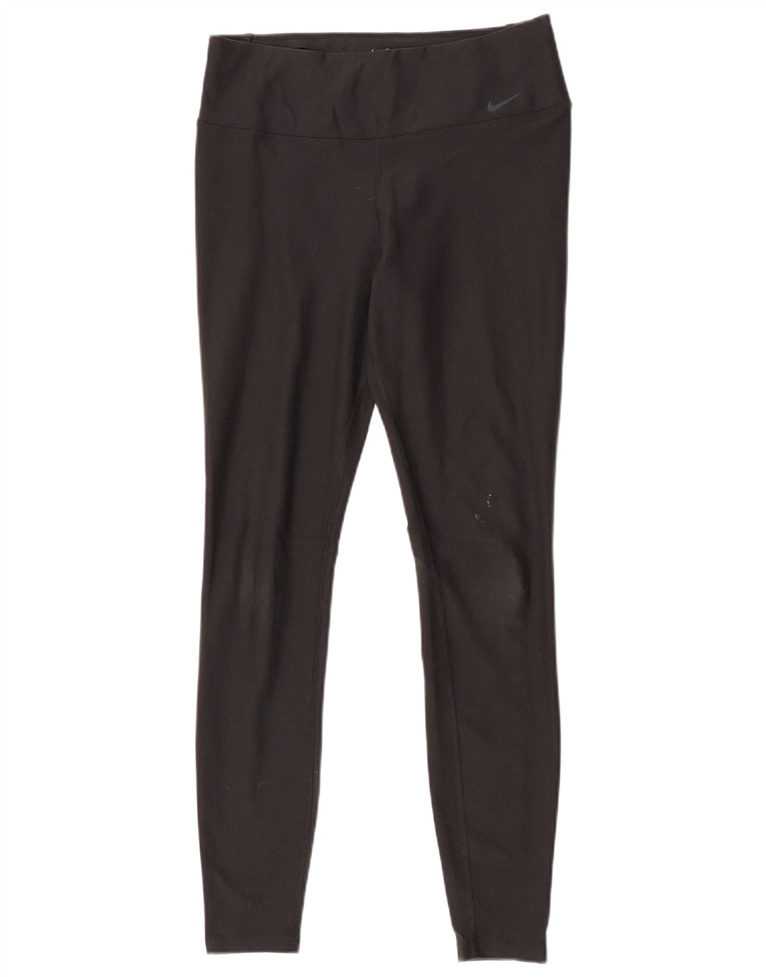 Женские леггинсы Nike Dri Fit UK 14, средний черный полиэстер