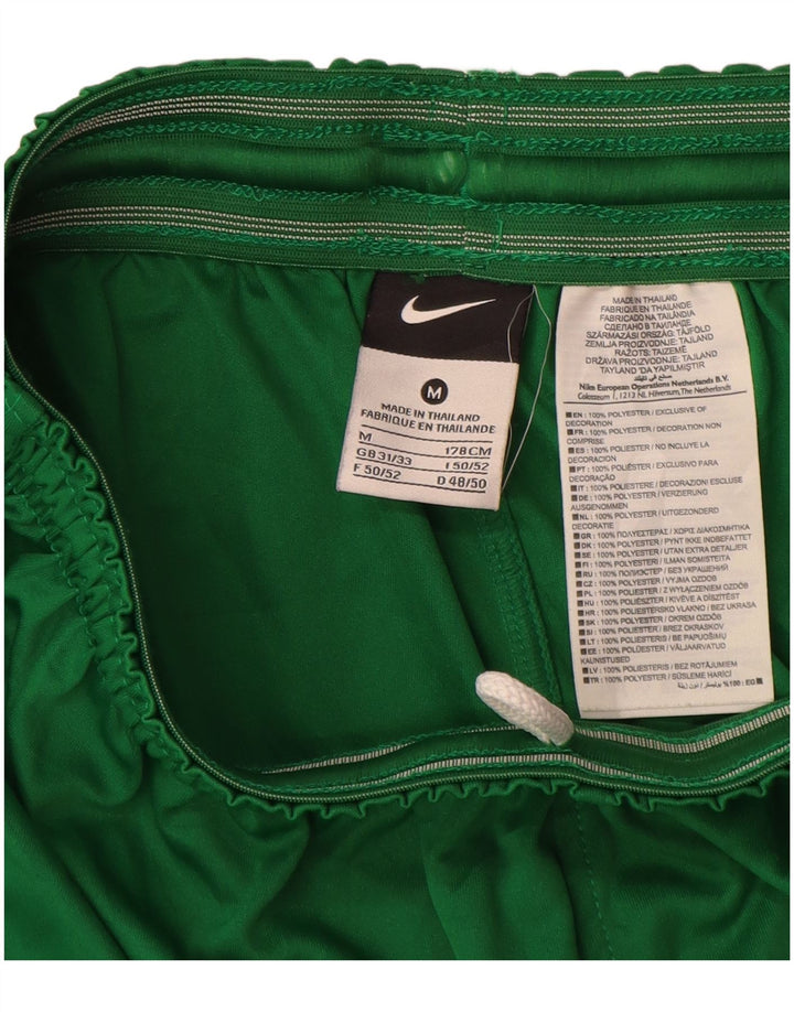 Мужские спортивные шорты Nike с графическим рисунком, средний зеленый полиэстер