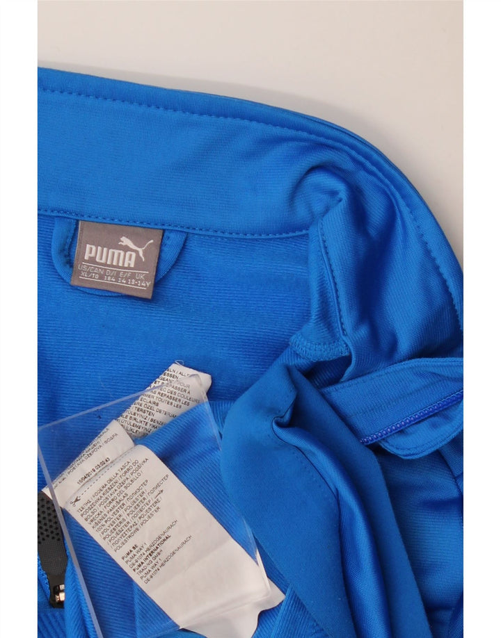 Спортивный костюм Puma для мальчиков 13-14 лет, синий полиэстер