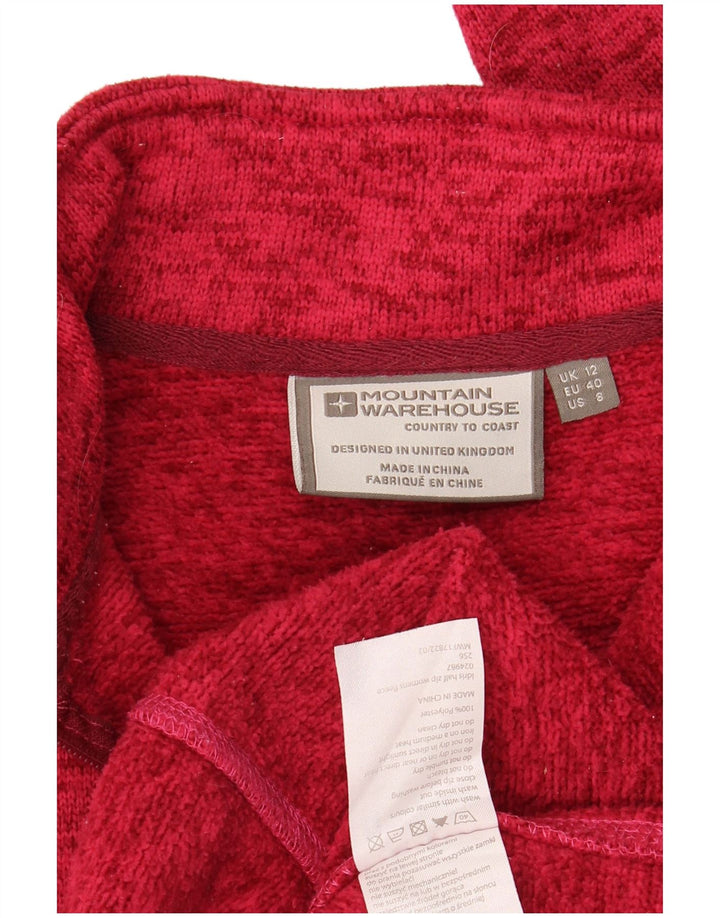 Женский джемпер-свитшот Mountain Warehouse UK 12, средний розовый в крапинку