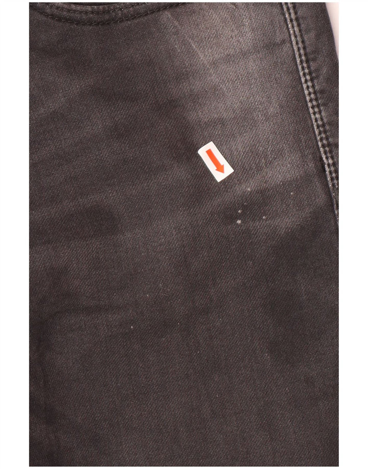 SUPERDRY Мужские узкие зауженные джинсы W30 L32 Серый хлопок