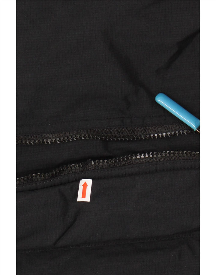 SUPERDRY Мужская ветровка-ветровка UK 40, большая черная нейлоновая куртка