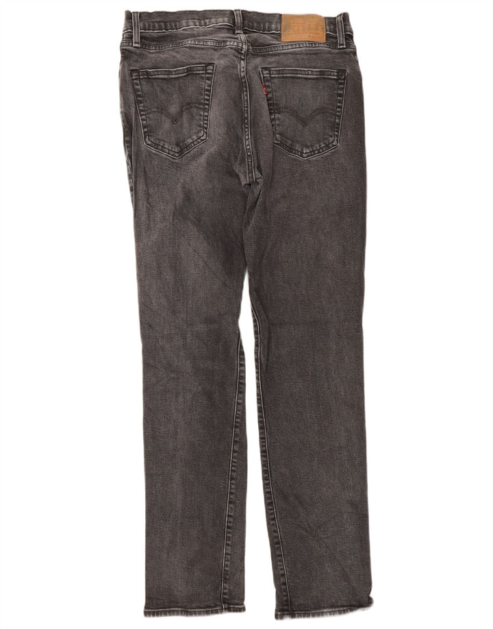 Мужские джинсы Levi's 511 Slim W34 L32 Серые хлопковые