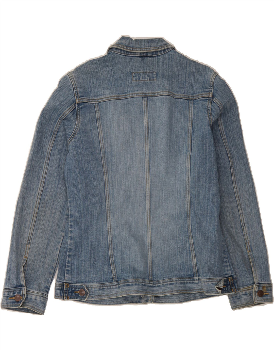 EDDIE BAUER Womens Denim Jacket UK 16 Large Blue Cotton Vintage Eddie Bauer and Second-Hand Eddie Bauer from Messina Hembry 