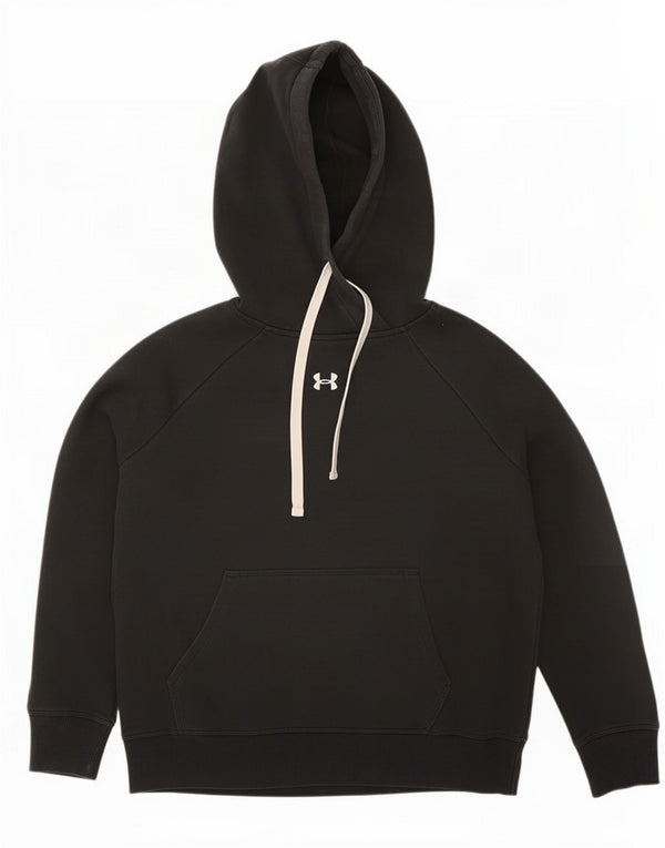 Женский джемпер с капюшоном оверсайз Under Armour UK 10, маленький черный