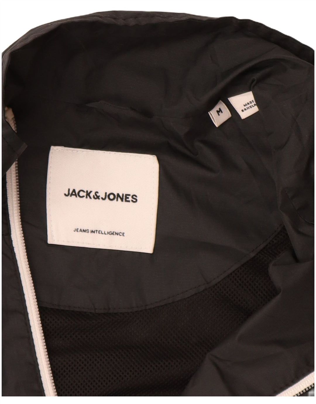 Мужской спортивный костюм Jack & Jones, верхняя куртка, средний черный полиэстер