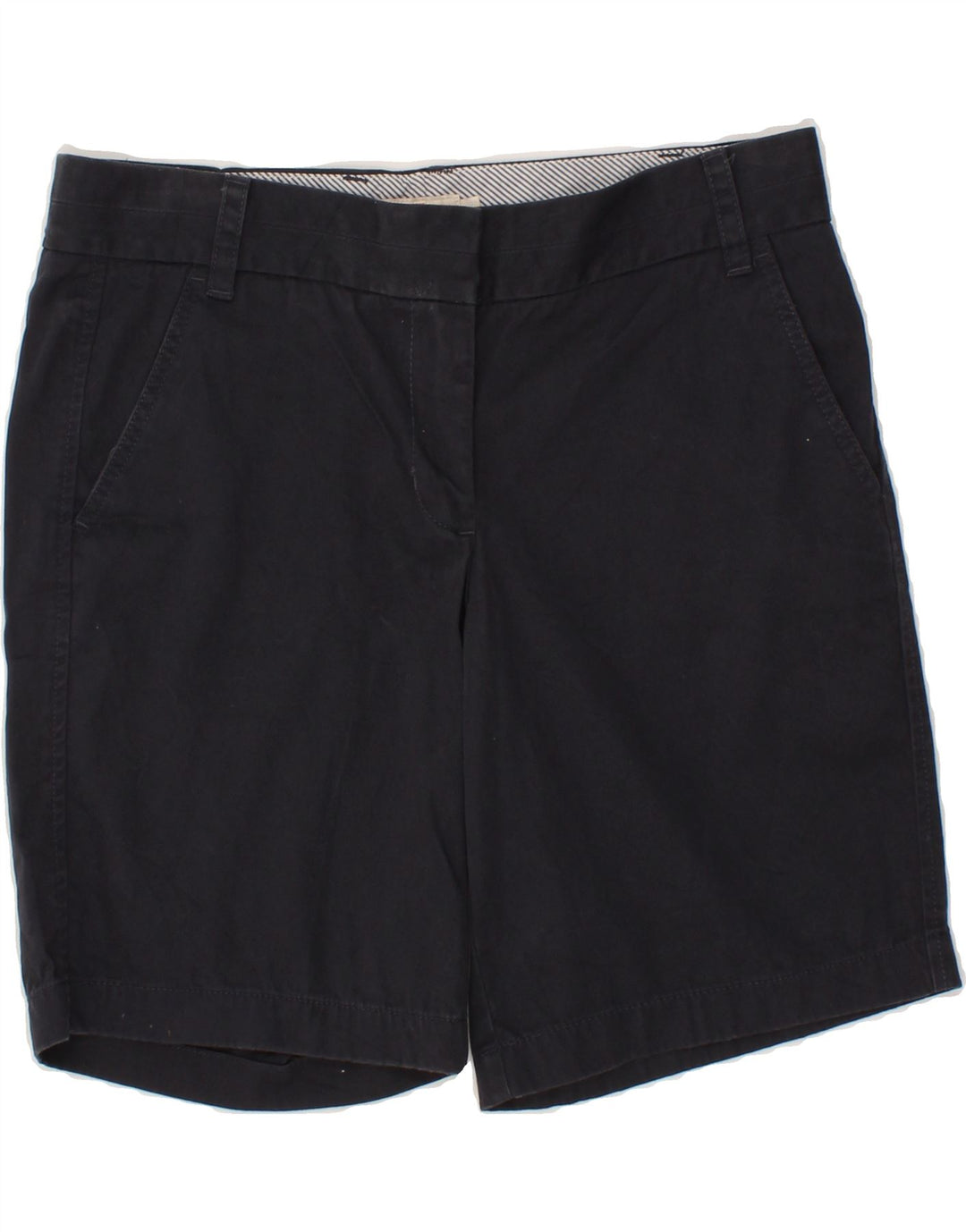 J. CREW Womens Chino Shorts US 8 Medium W30  Navy Blue Cotton Vintage J. Crew and Second-Hand J. Crew from Messina Hembry 