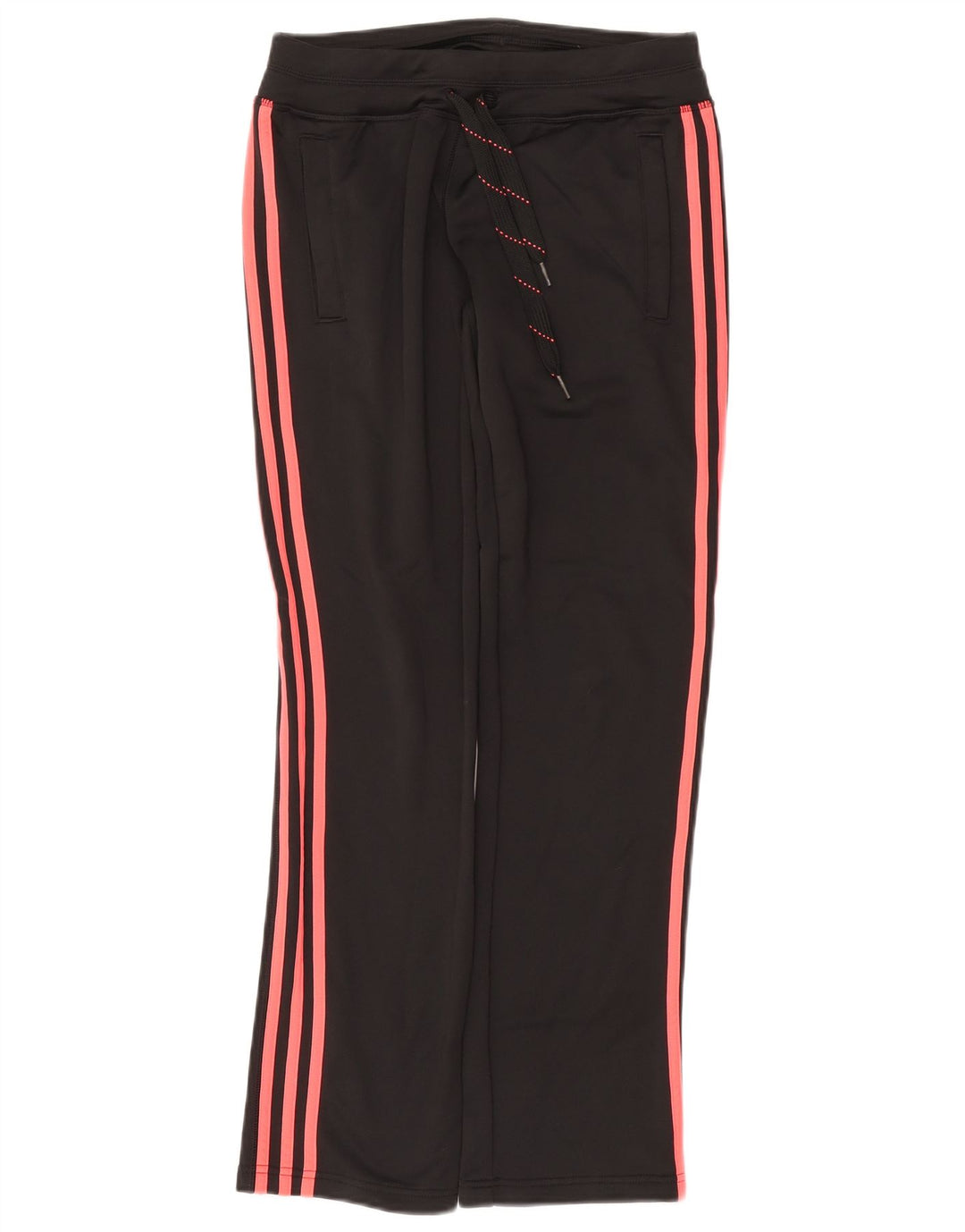 Женские спортивные брюки ADIDAS Climalite UK 10, маленькие черные, полиэстер