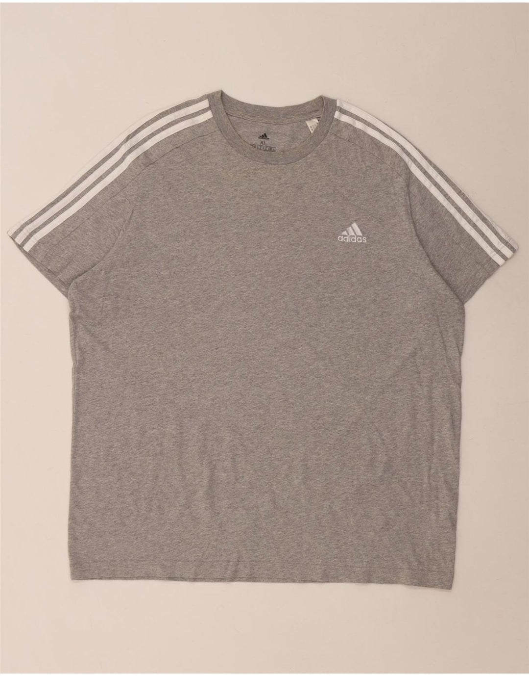 Мужская футболка Adidas Top XL Серый хлопок