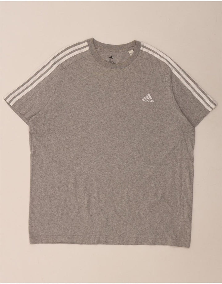 Мужская футболка Adidas Top XL Серый хлопок