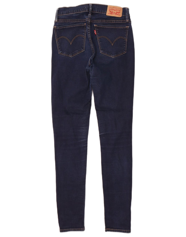 Женские джинсы Levi's 710 Super Skinny W26 L30 Темно-синие, хлопок