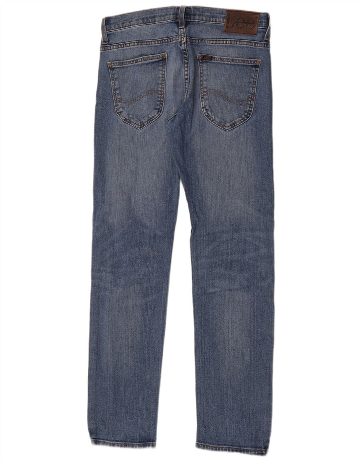Мужские джинсы Lee Powell Slim W30 L32, синий хлопок