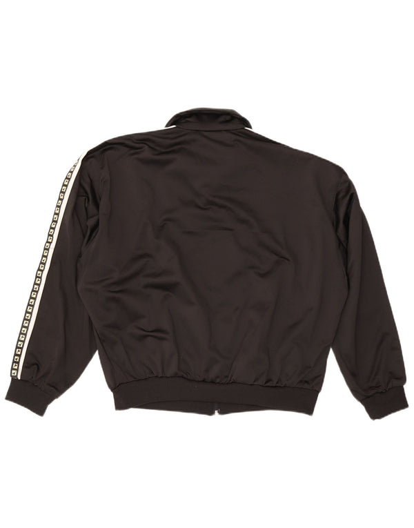 Мужской спортивный костюм Diadora с графическим рисунком UK 34 XS, черный полиэстер