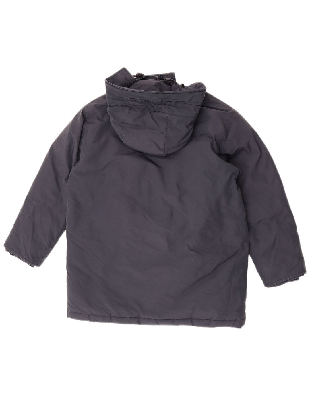 Утепленная куртка с капюшоном Woolrich для мальчиков 9–10 лет, темно-синяя