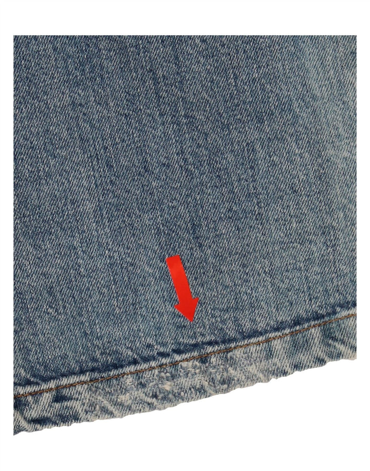 BENETTON Womens Denim Shorts IT 46 Large W36  Blue Cotton Vintage Benetton and Second-Hand Benetton from Messina Hembry 