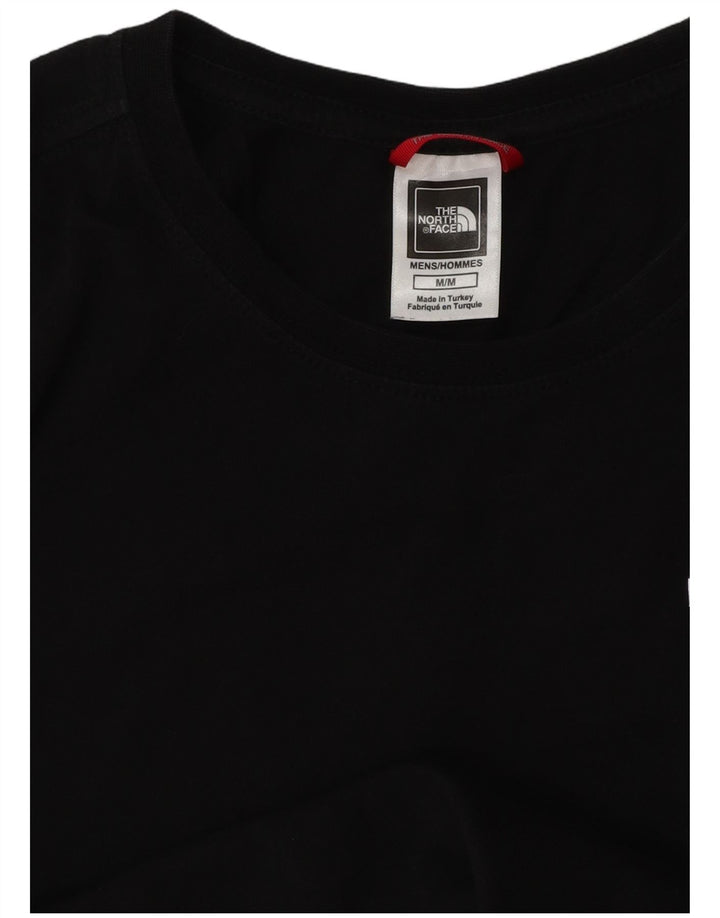 Мужская футболка с рисунком The North Face, средний черный