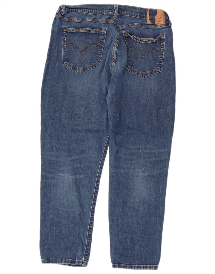 Женские узкие джинсы-бойфренды Levi's W31 L26 синие