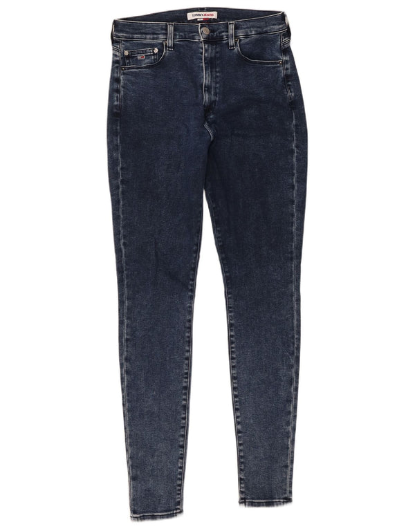 Женские джинсы скинни Tommy Hilfiger Sylvia с высокой посадкой W32 L34 Синие, хлопок