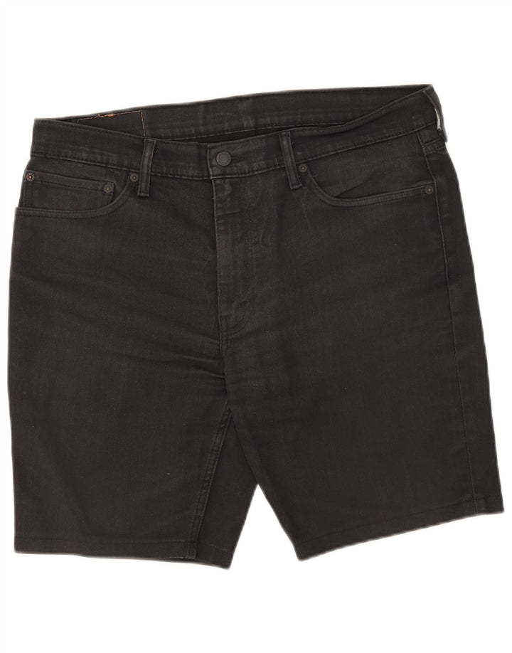 Мужские джинсовые шорты Levi's 511 W36, большие черные, хлопок