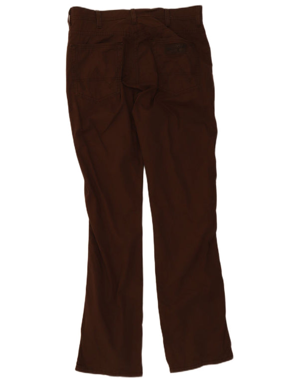Мужские прямые повседневные брюки Wrangler Arizona Stretch W34 L34, коричневый хлопок