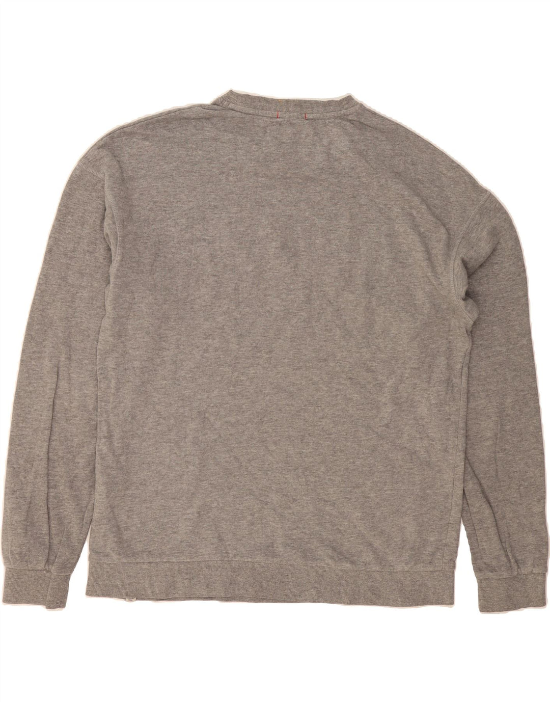JACK & JONES Mens Graphic Sweatshirt Jumper Medium Grey Cotton Vintage Jack & Jones and Second-Hand Jack & Jones from Messina Hembry 