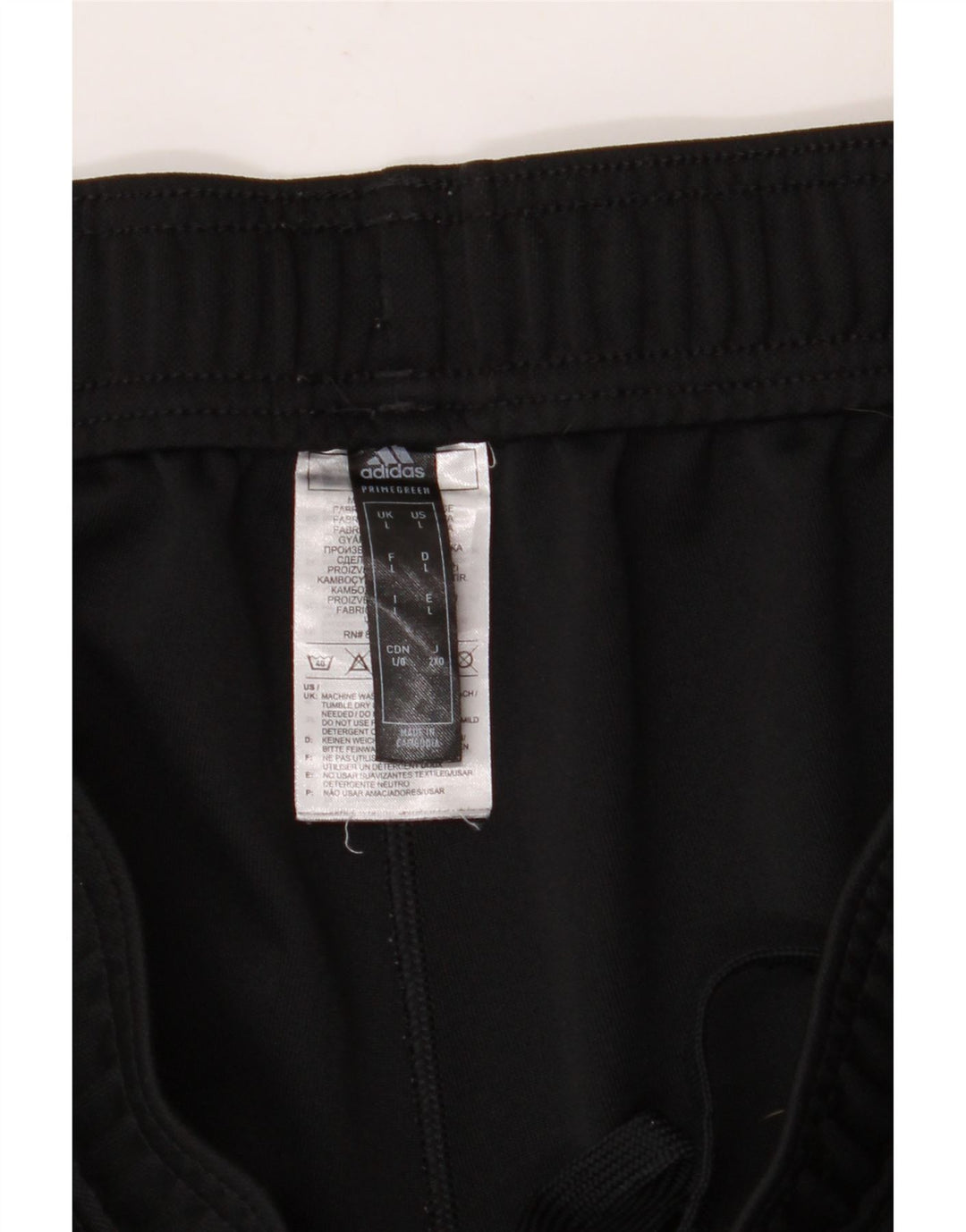 Мужские спортивные брюки ADIDAS Aeroready, большие черные, полиэстер