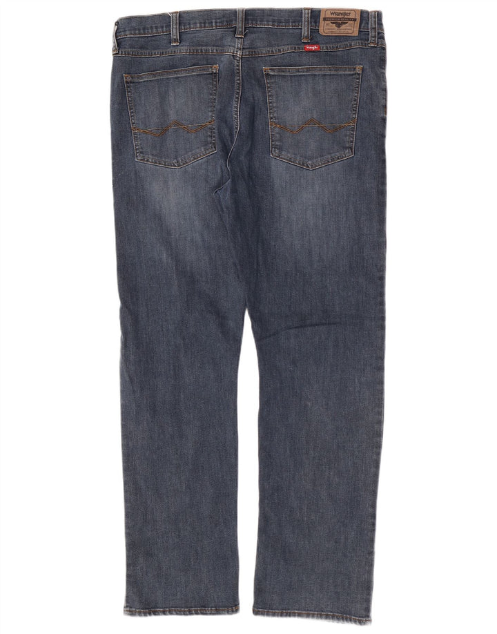 Мужские узкие прямые джинсы Wrangler W38 L30 синие