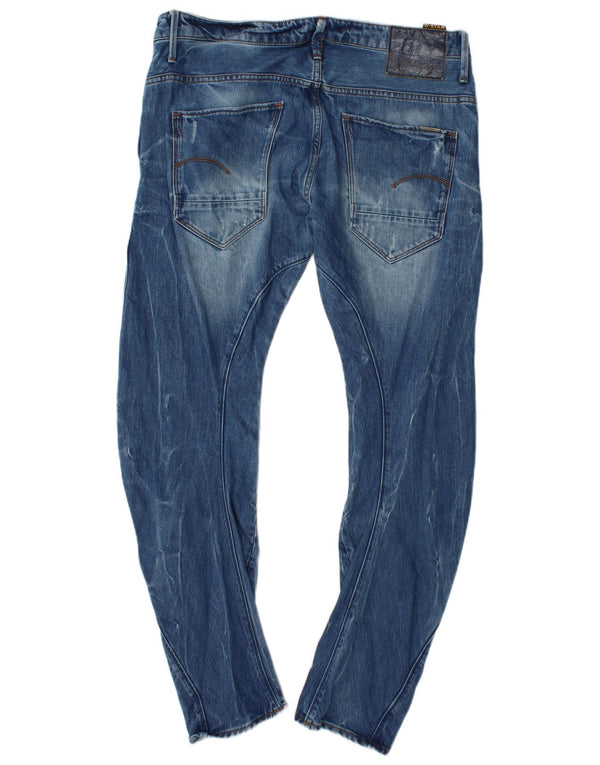 Мужские узкие джинсы G-Star Banana W36 L32, синий хлопок