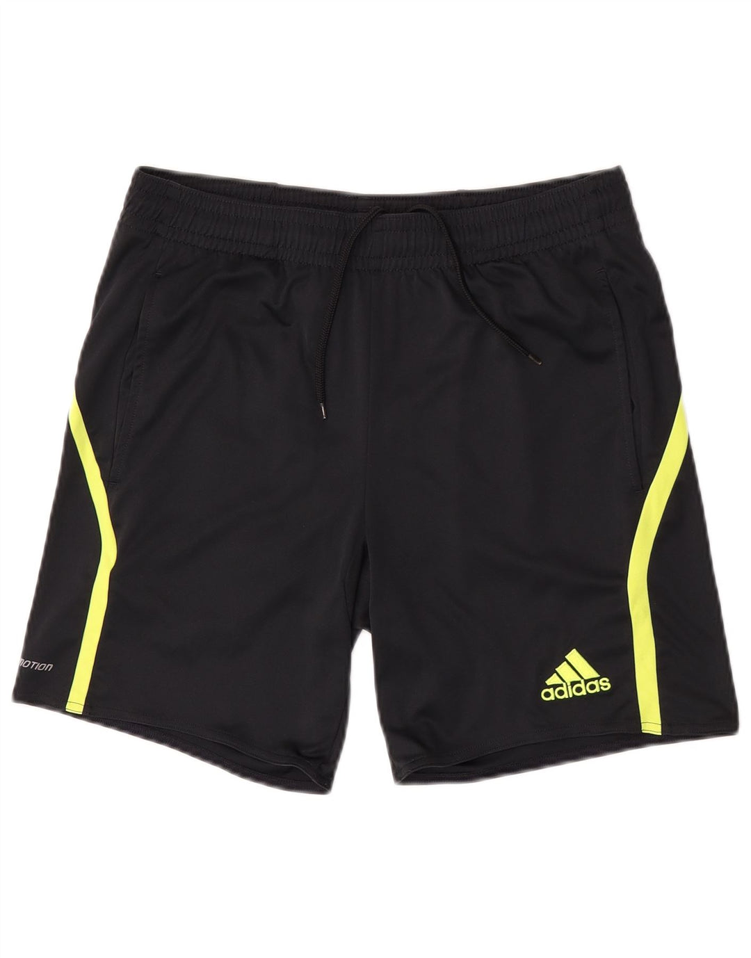 Мужские спортивные шорты Adidas Climalite, маленькие черные из полиэстера