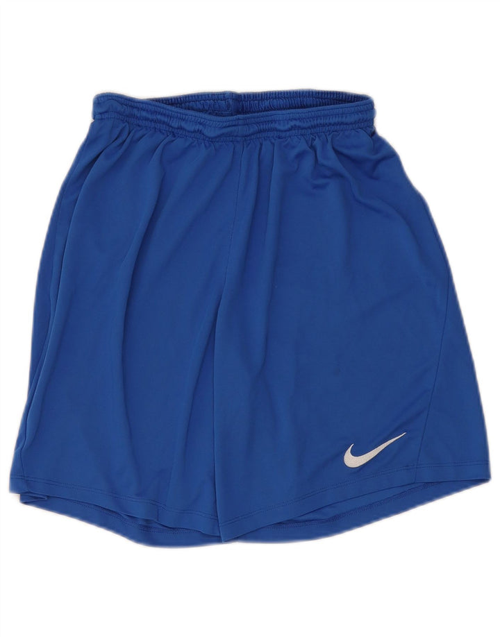 Мужские спортивные шорты Nike Dri Fit, маленькие синие, полиэстер
