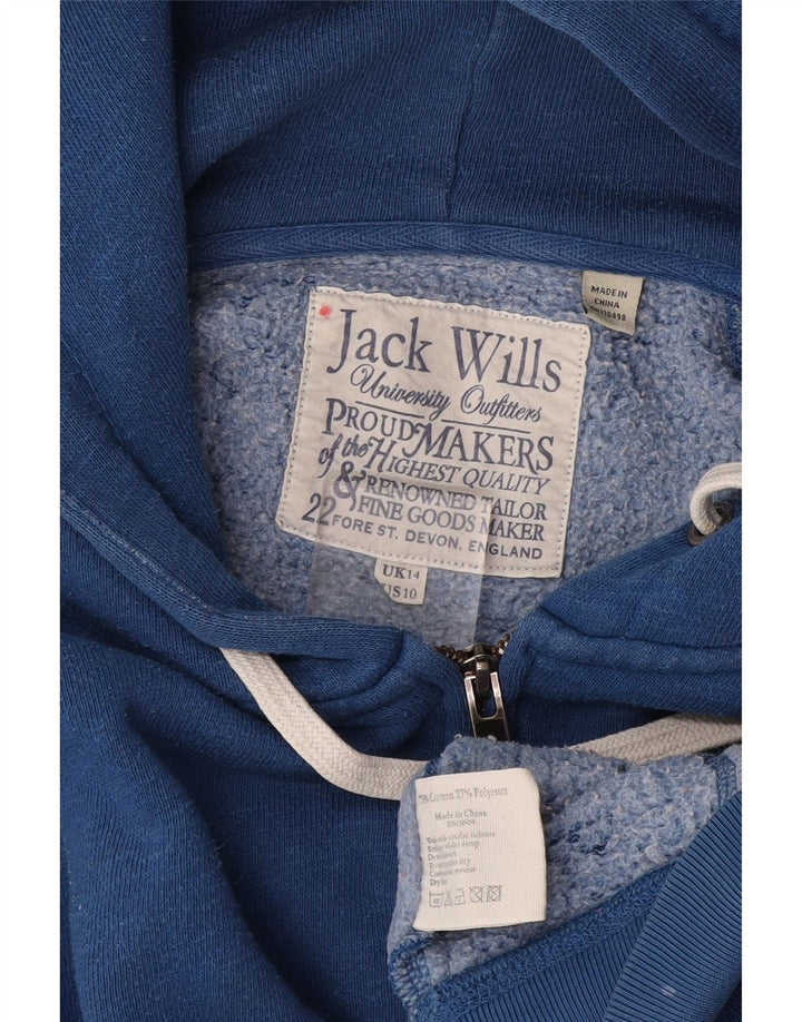 Jack Wills Women UK 14, большие синие хлопковые кроссовки