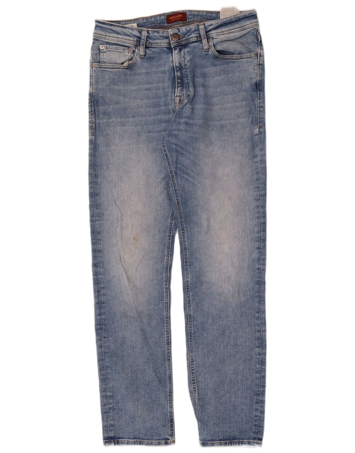Мужские джинсы Jack & Jones Clark Slim W33 L34, синий хлопок