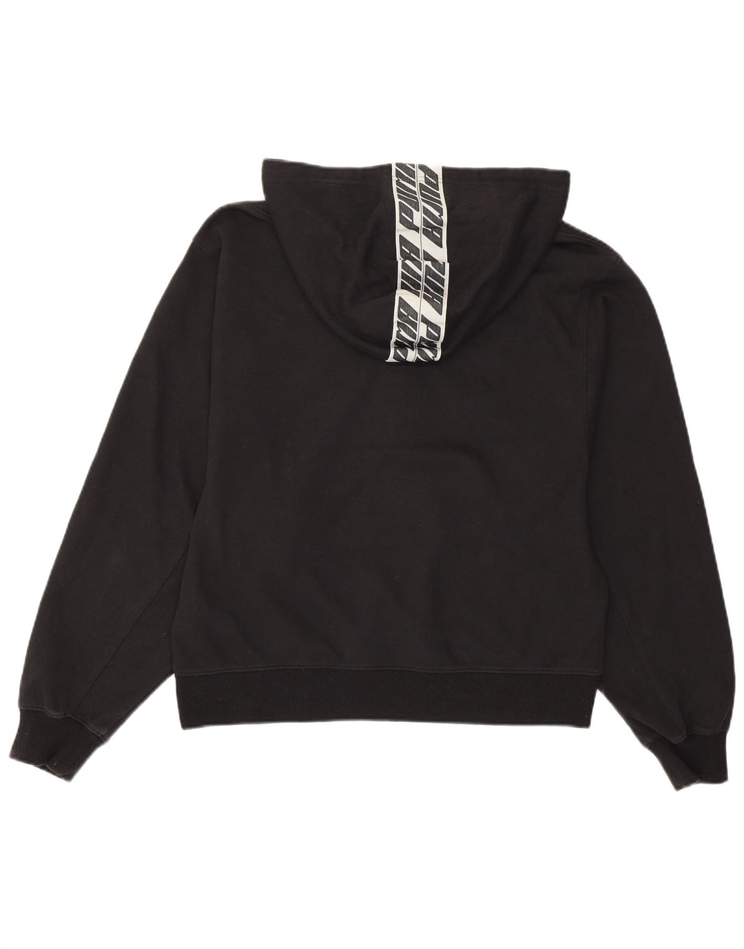 Женский джемпер с капюшоном PUMA UK 16, большой черный, хлопок