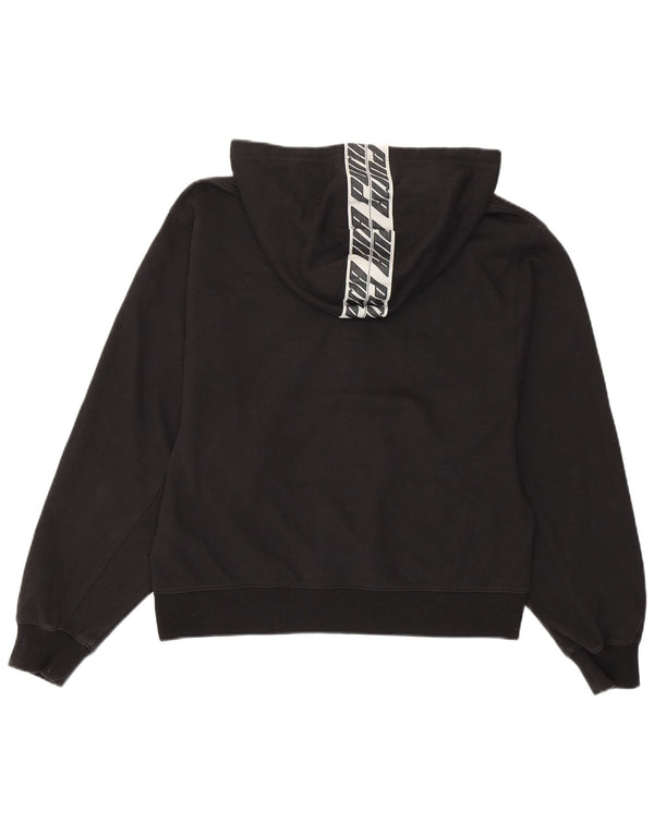 Женский джемпер с капюшоном PUMA UK 16, большой черный, хлопок