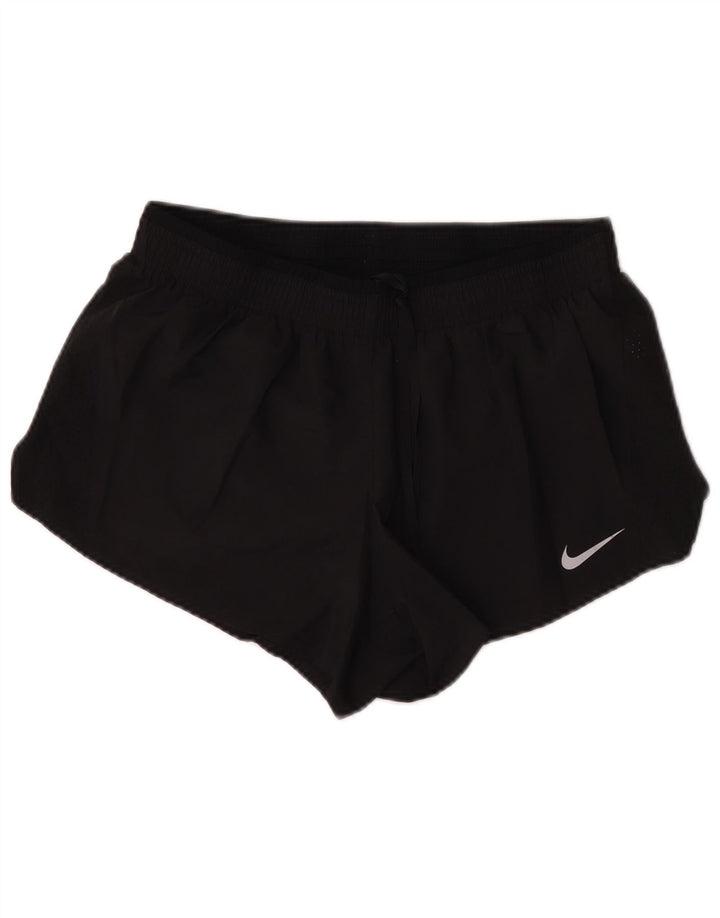 Женские спортивные шорты Nike Dri Fit UK 16, большие черные, полиэстер