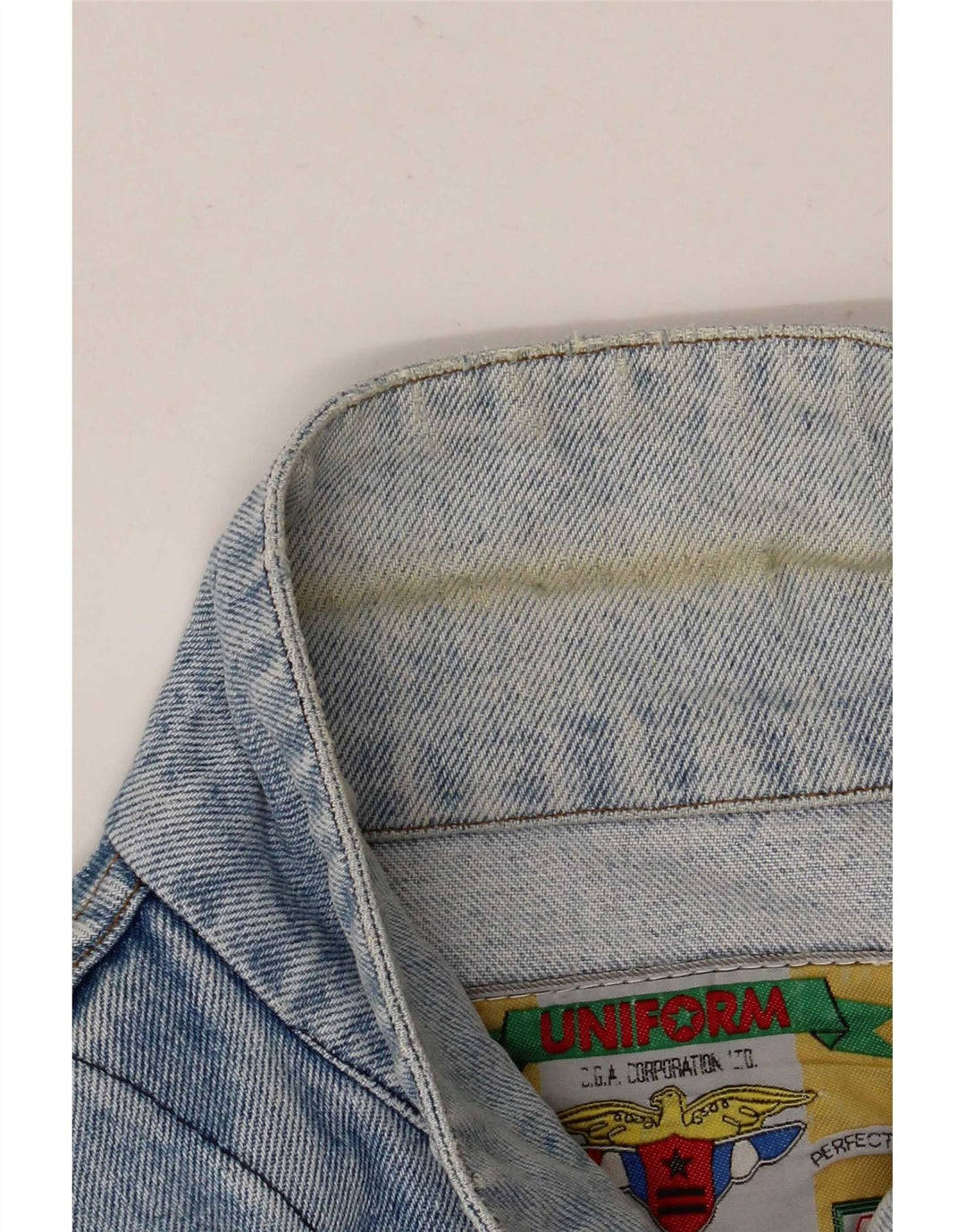 Мужская джинсовая куртка Uniform UK 38 Medium Blue