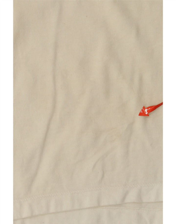 Женская укороченная футболка с графическим рисунком CHAMPION UK 14, средний размер, белый с цветными блоками