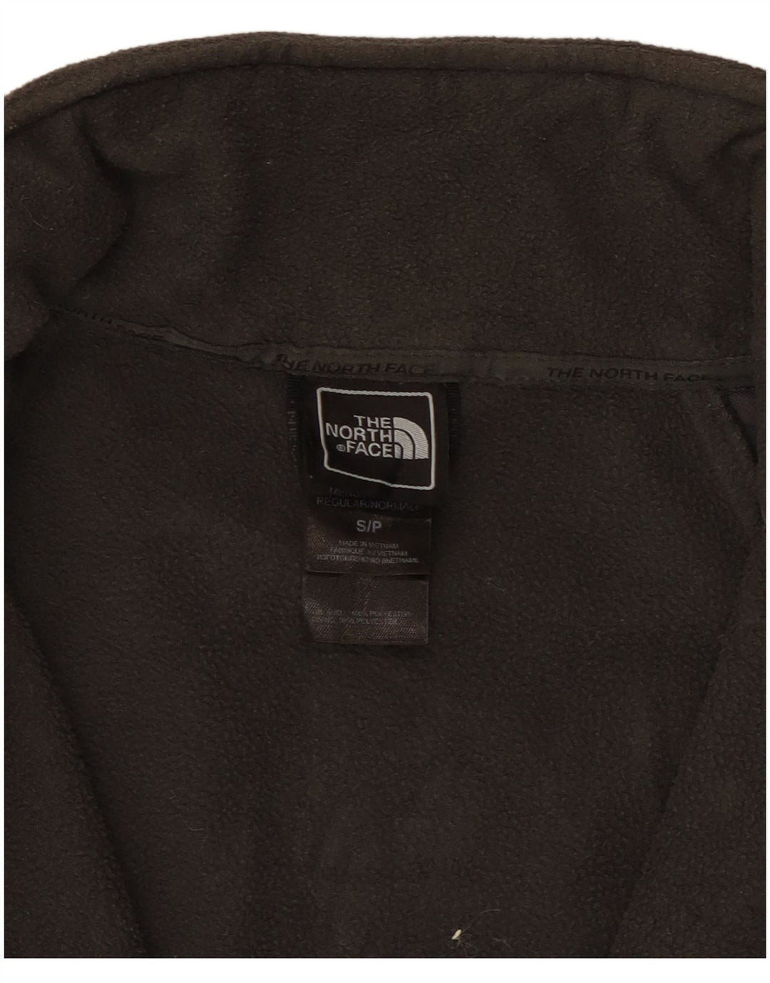 Мужская флисовая куртка The North Face UK 36, маленький серый полиэстер