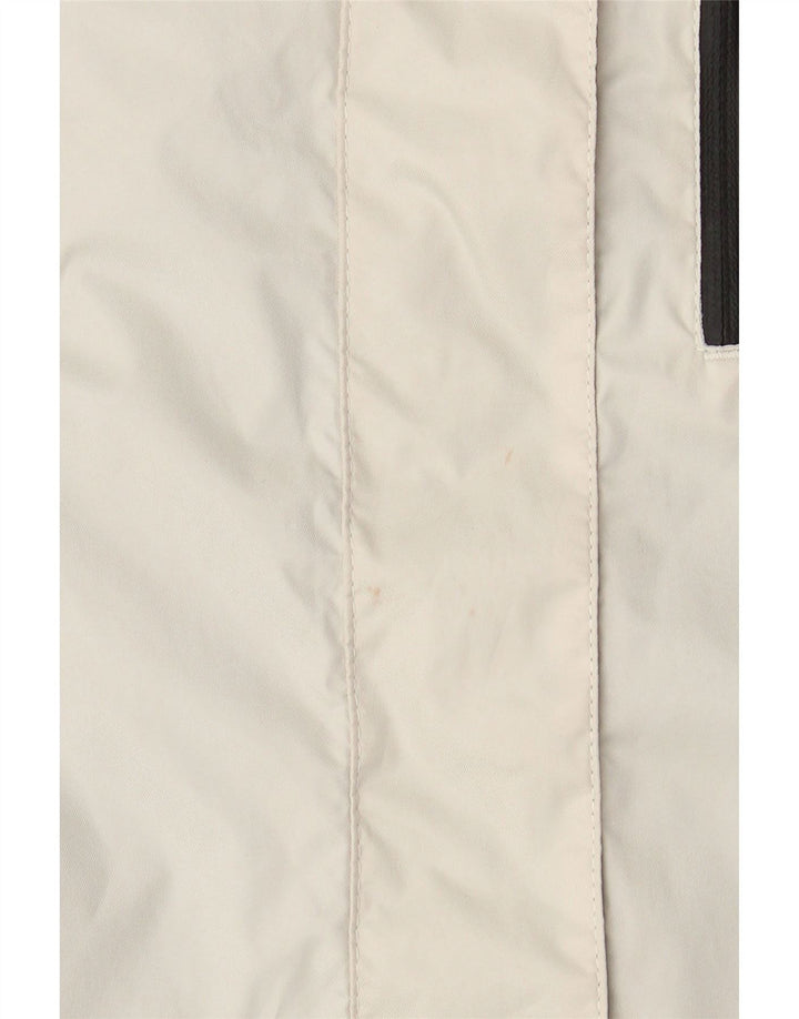 Женская ветровка IGUANA с капюшоном EU 46 XL, белая с цветными блоками