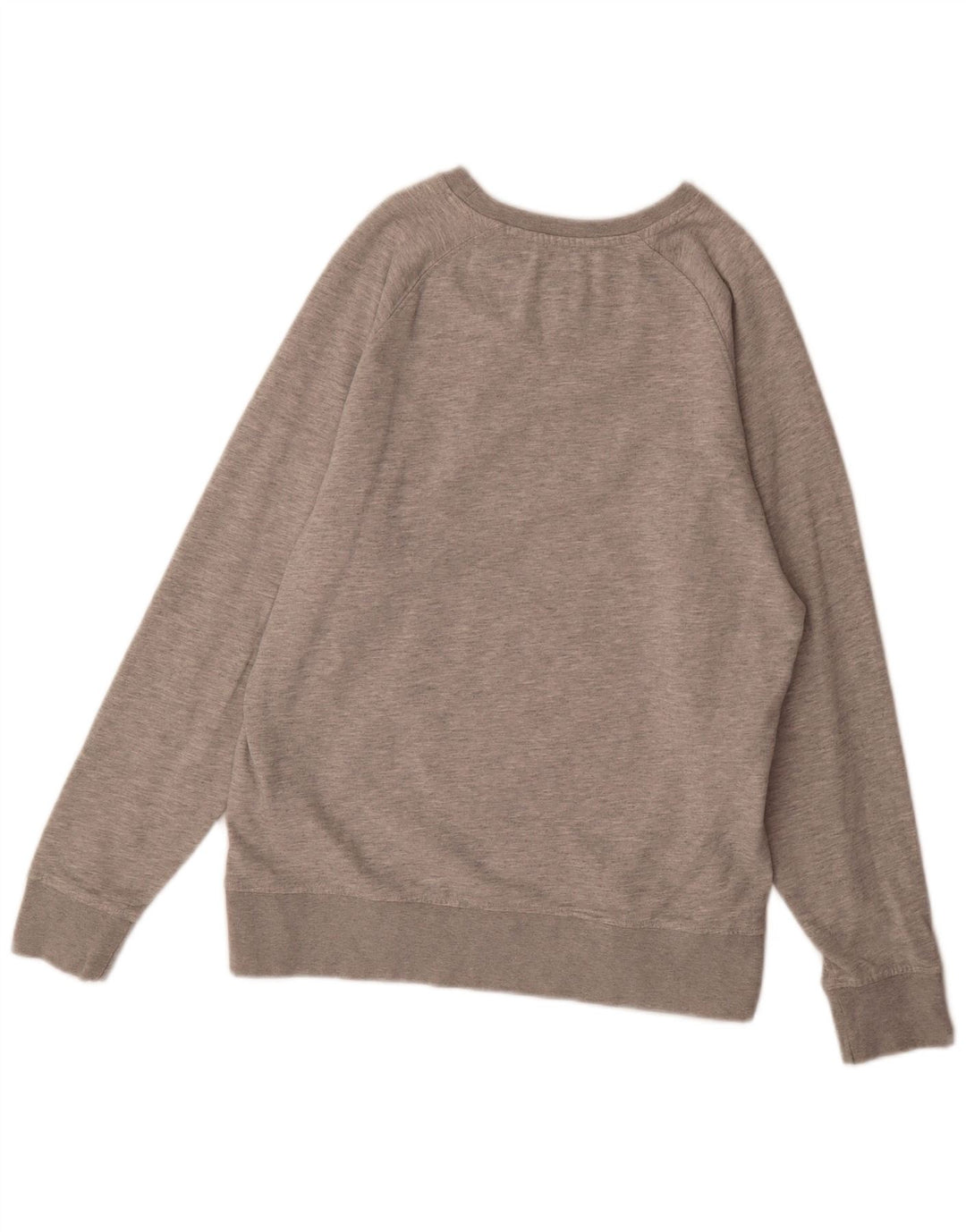 Мужской свитшот с рисунком Gant, XL, серый хлопок с крапинками