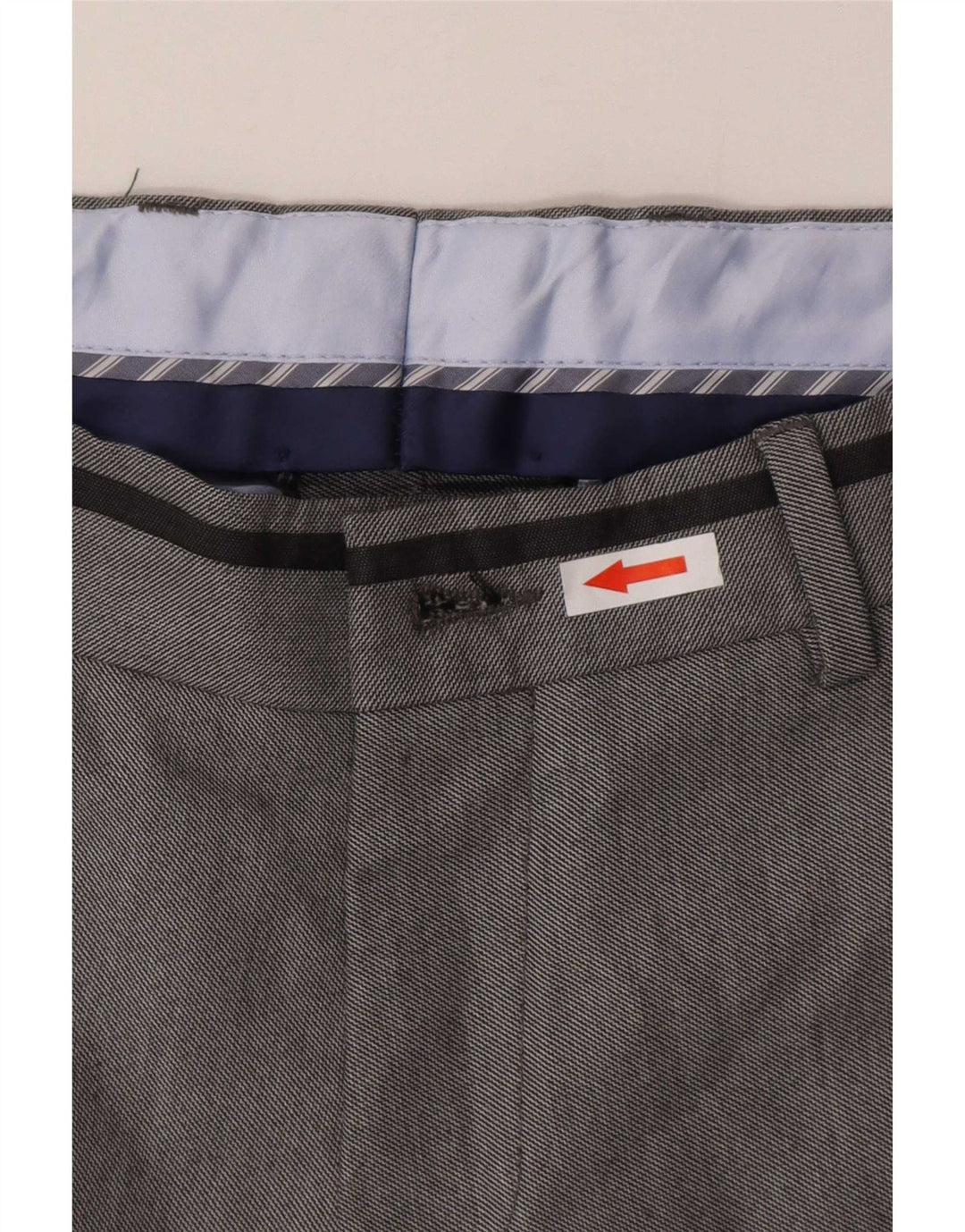 Мужские узкие брюки-чиносы Zara EU 38 Medium W30 L33 Серый полиэстер