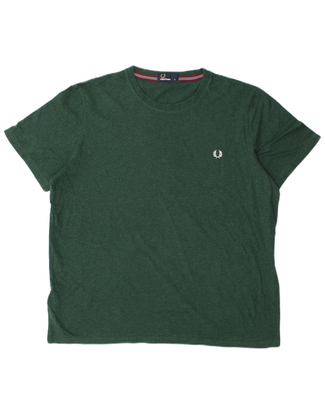 Мужская футболка Fred Perry Top XL, зеленый хлопок