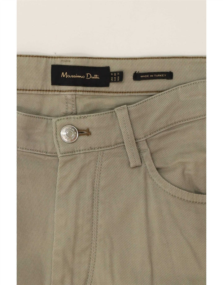 Мужские прямые повседневные брюки Massimo Dutti EU 40 Medium W31 L30 Серые