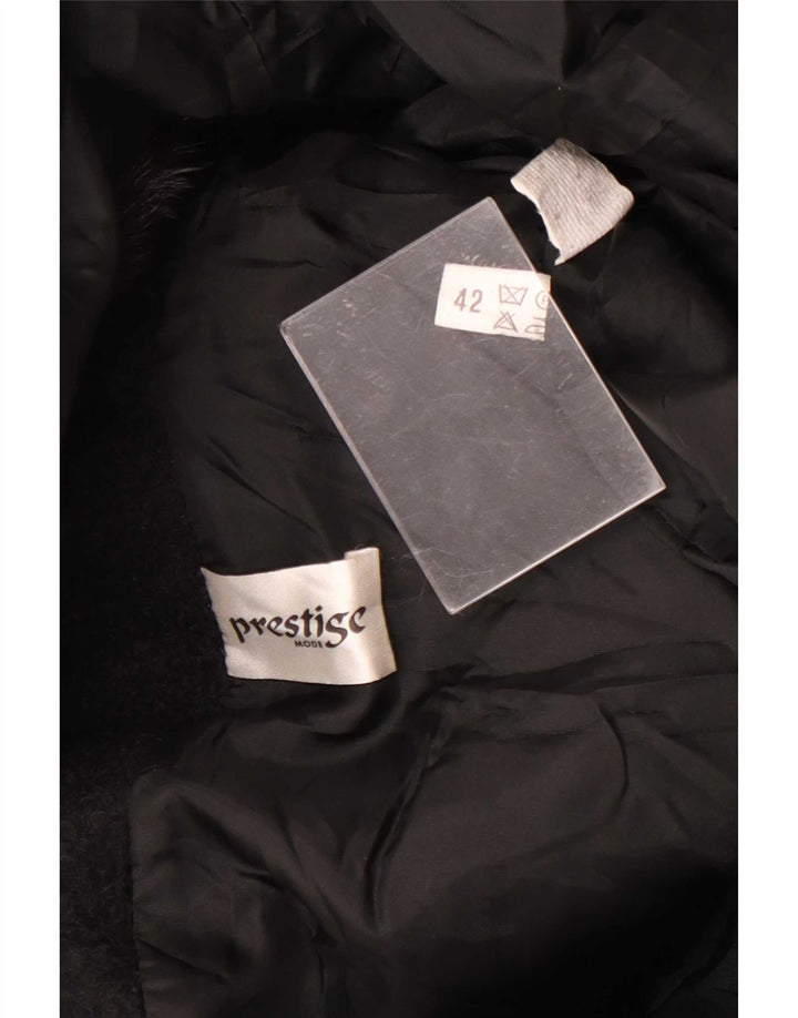 Престижное женское пальто IT 42 Medium Black