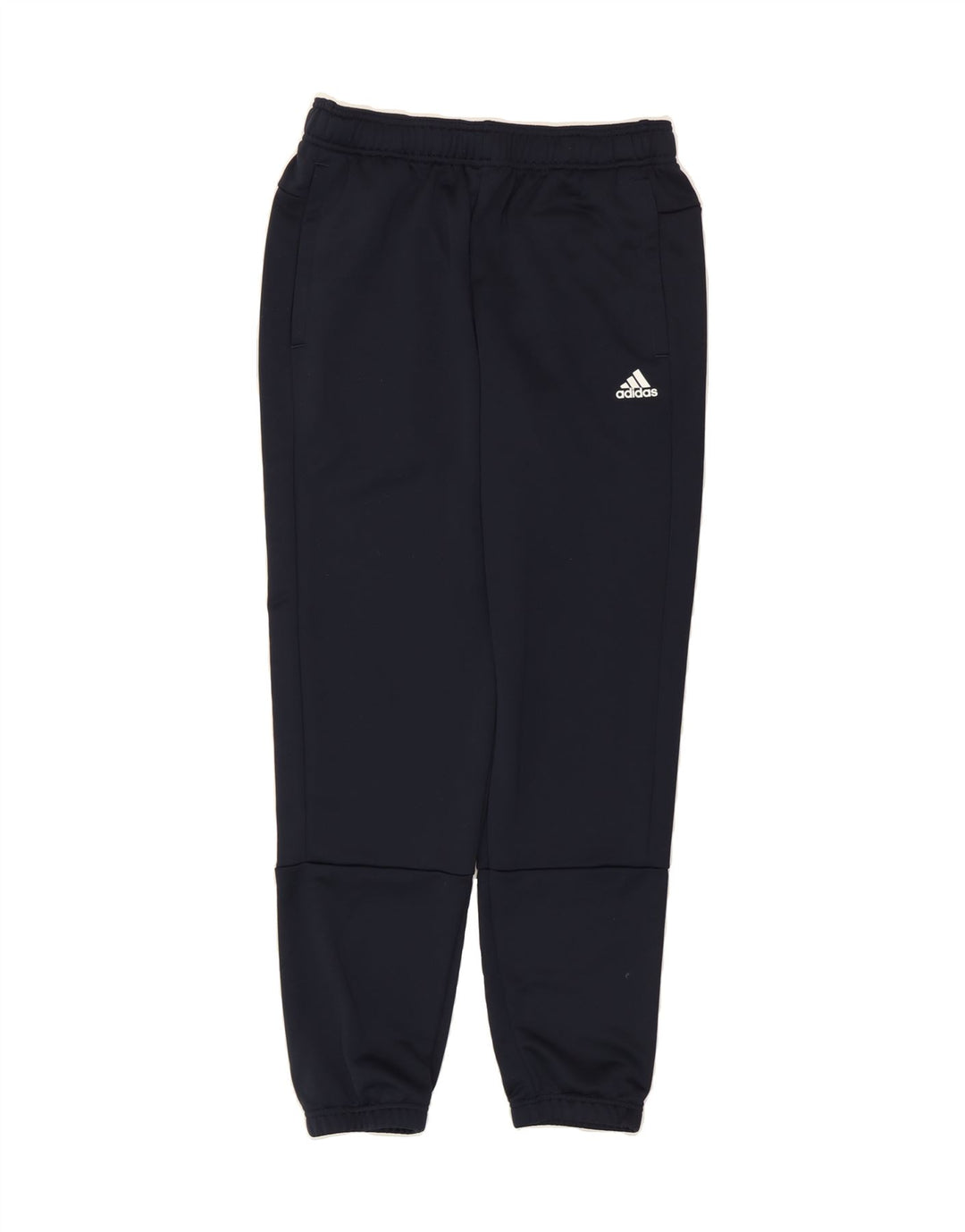 ADIDAS Mens Tracksuit Trousers Joggers Medium Navy Blue Polyester Vintage Adidas and Second-Hand Adidas from Messina Hembry 