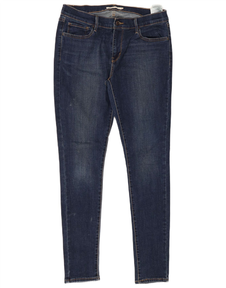 Женские джинсы LEVI'S 710 Super Skinny W32 L30 Синие, хлопок